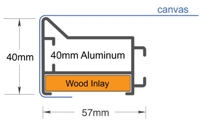 40mm-Thick Aluminum Frames